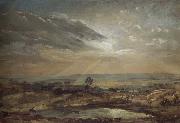 Branch Hill Pond,Hampstead, John Constable